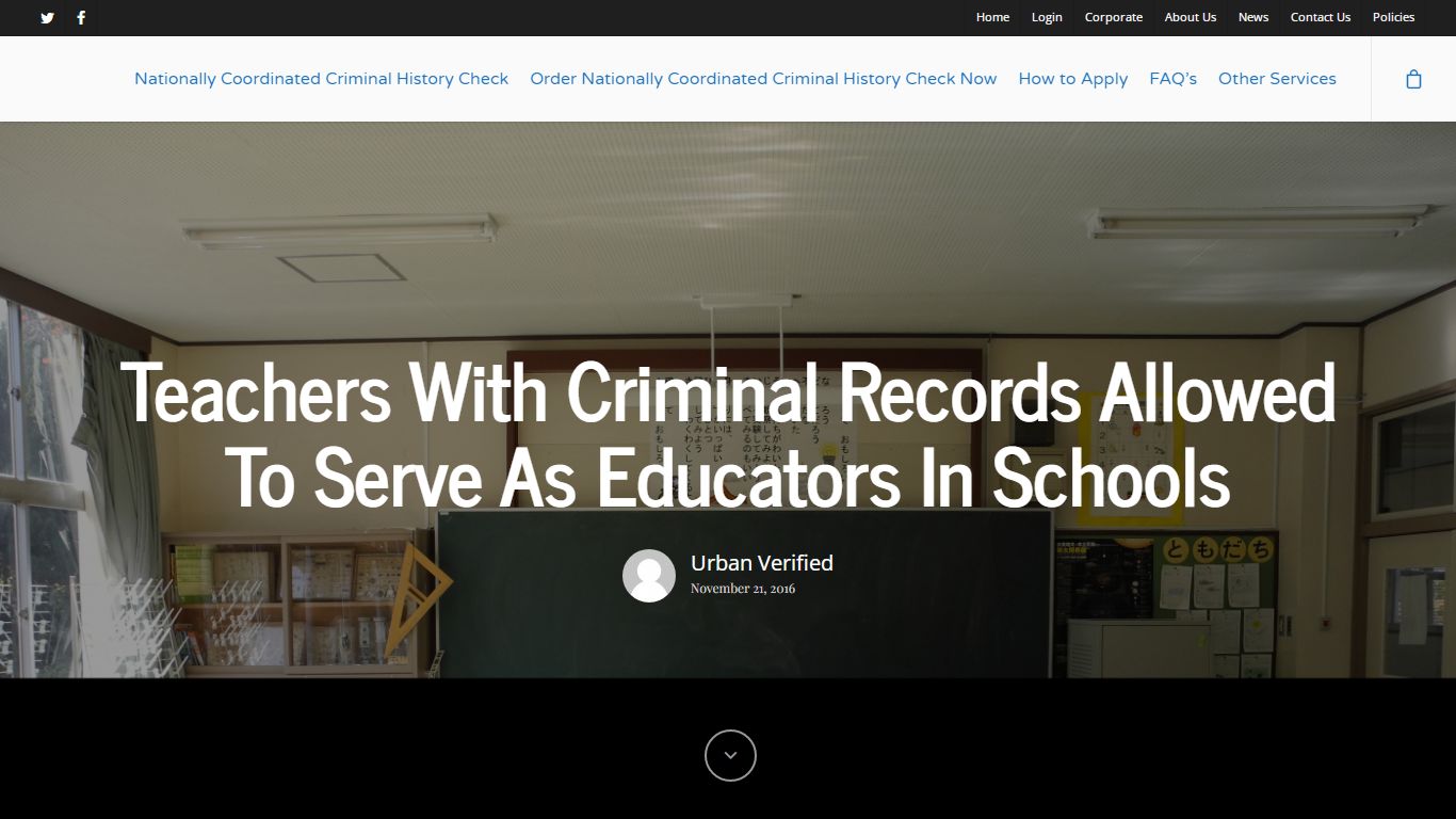 Teachers with criminal records allowed to serve as educators in schools ...